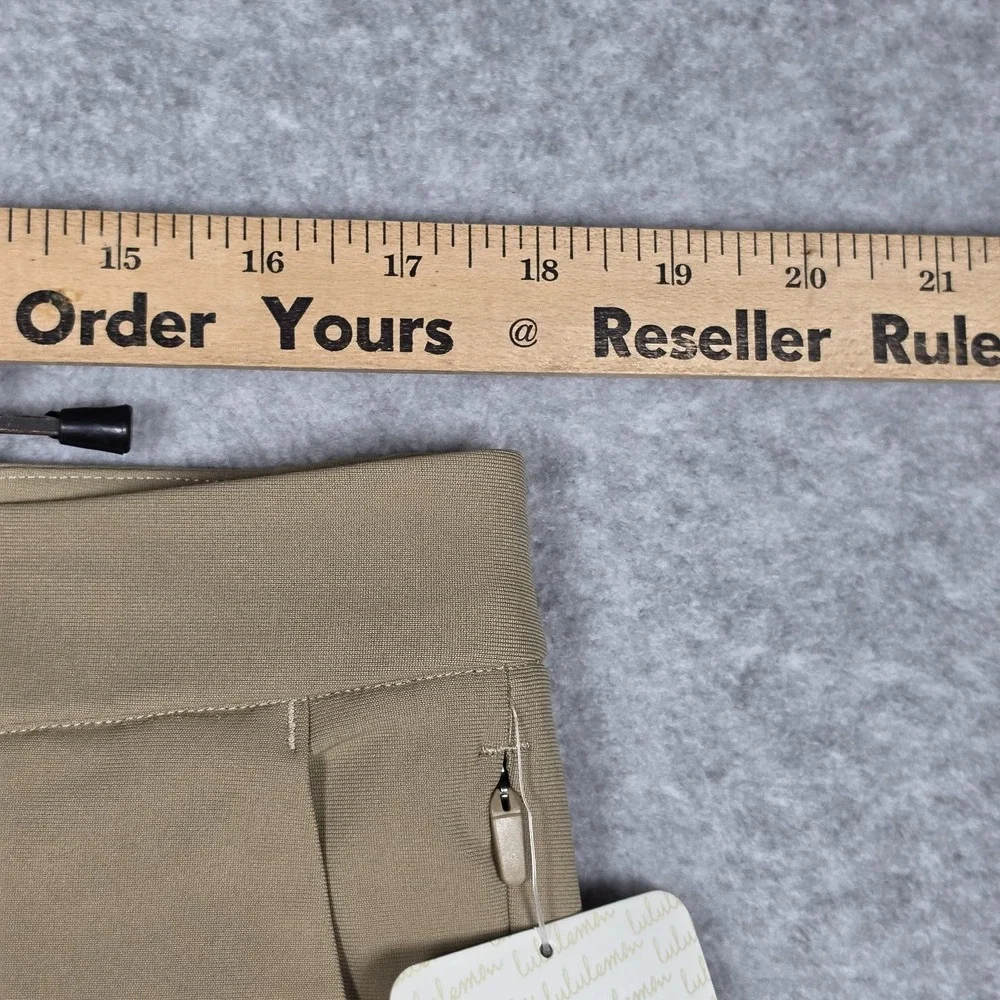 Lululemon Pants Mens 34x31 Light Brown Commission Pant Slim Fit ABC Warpstream